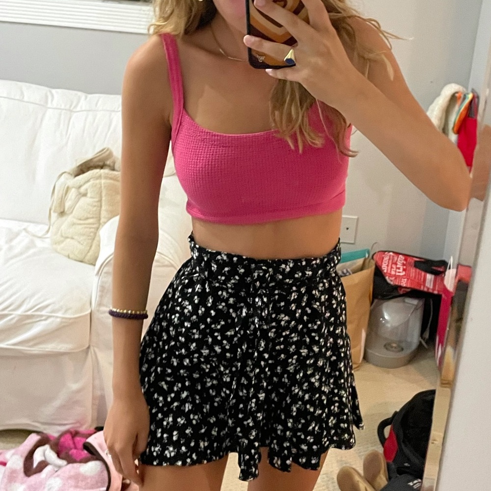 Zara floral skirt